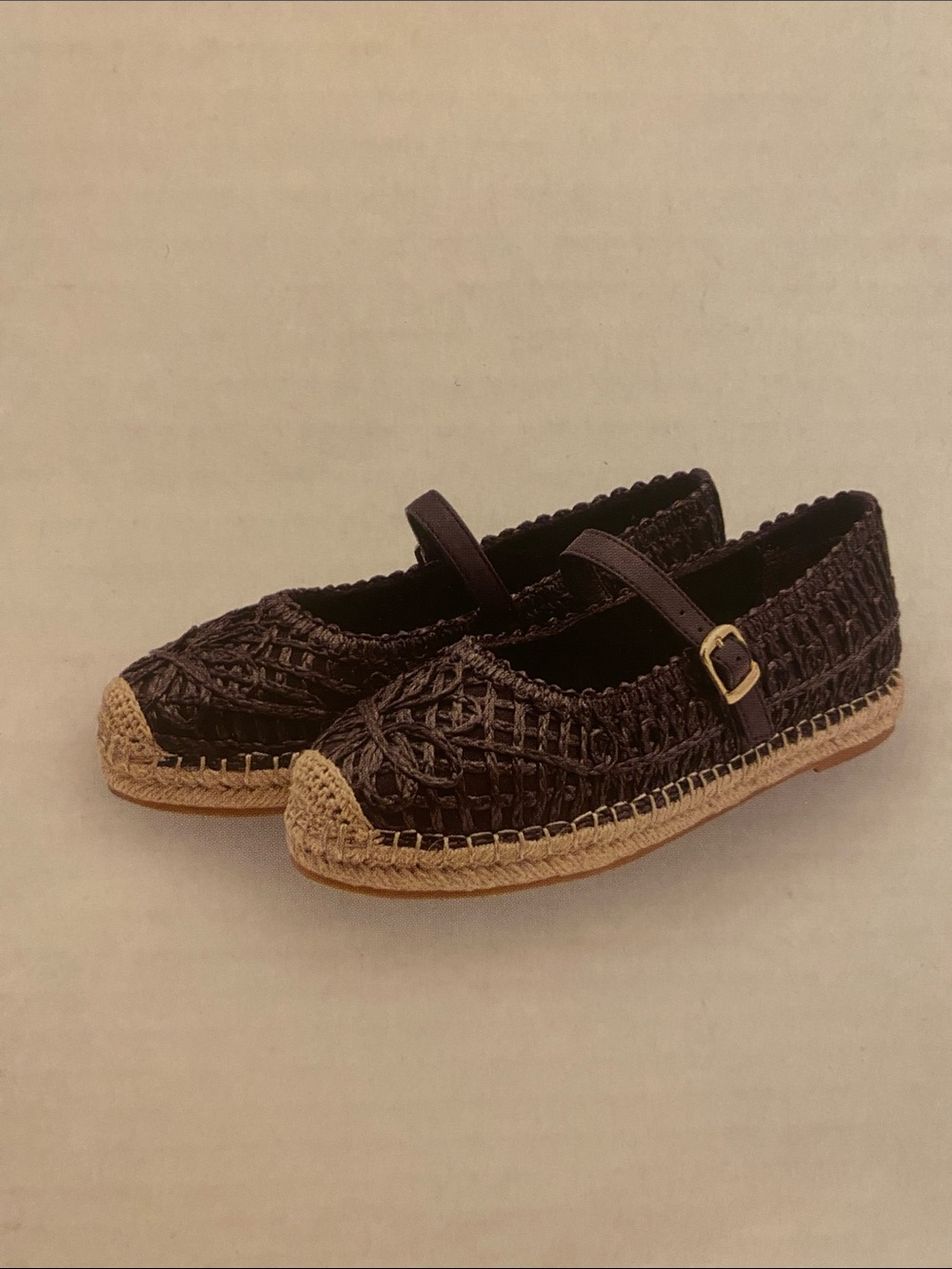 Espadrilles flat shoes